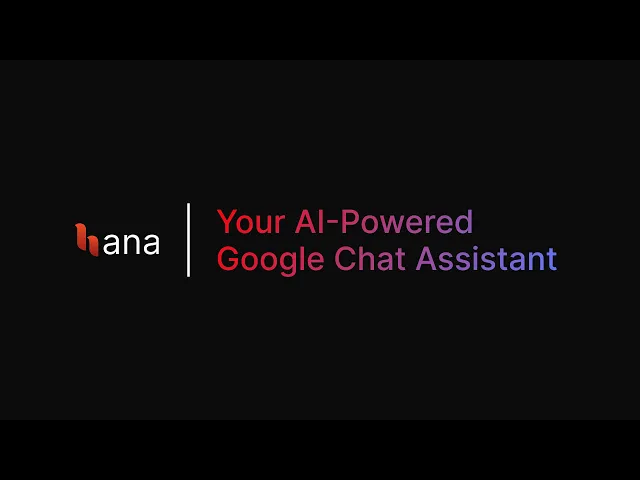 Unleash Your Productivity Powerhouse: Introducing  Hana for Google Workspace